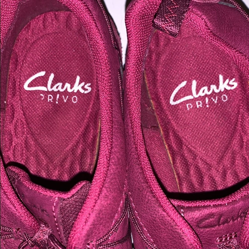 Clarks purple privo Purple_size 9